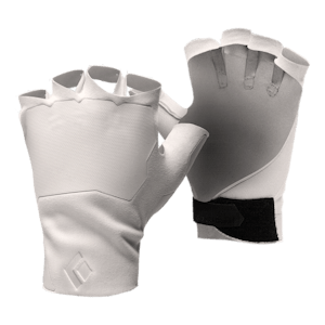 White Crack Gloves