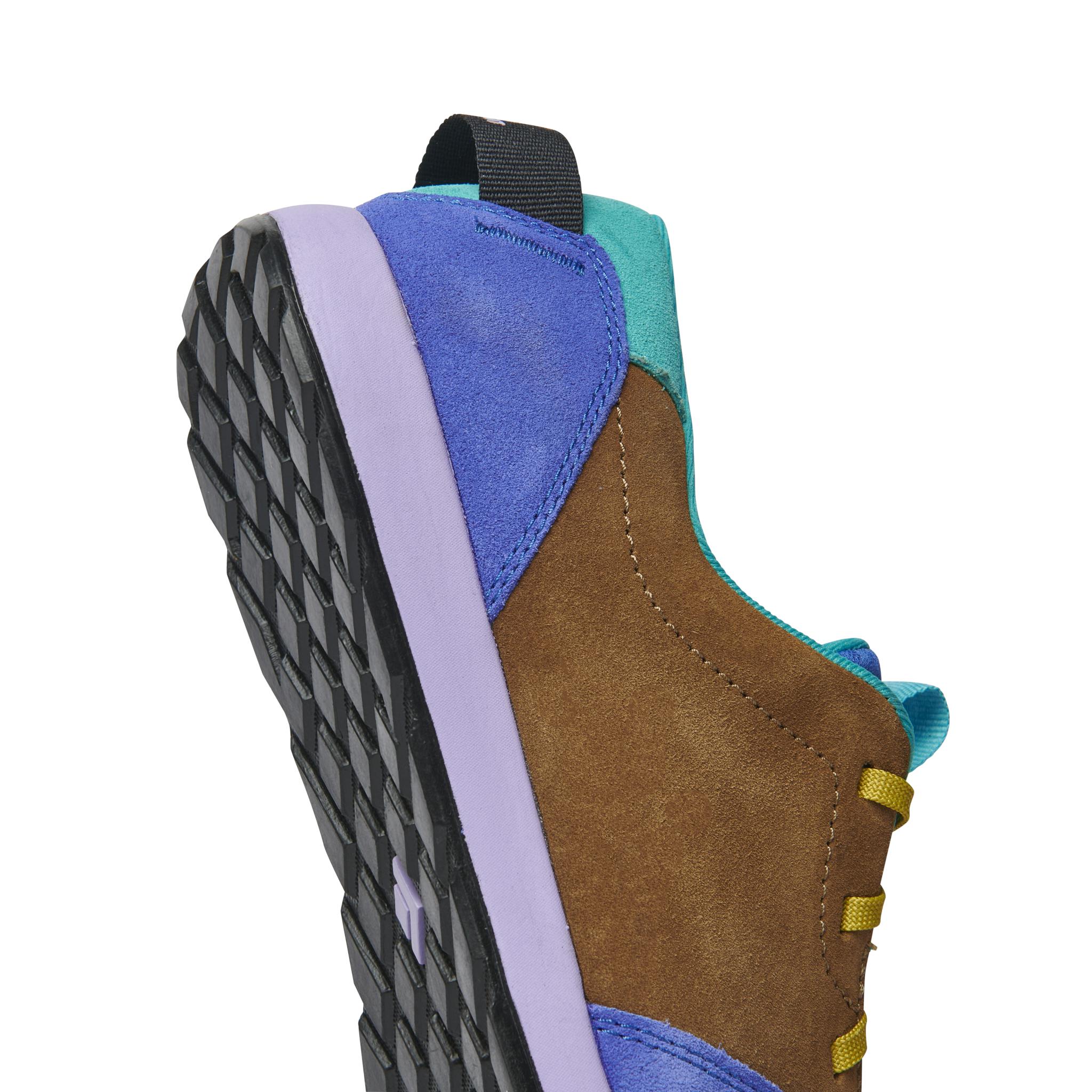 Detail shot of the Men's Prime shoe heel cup in colorway Dark Curry