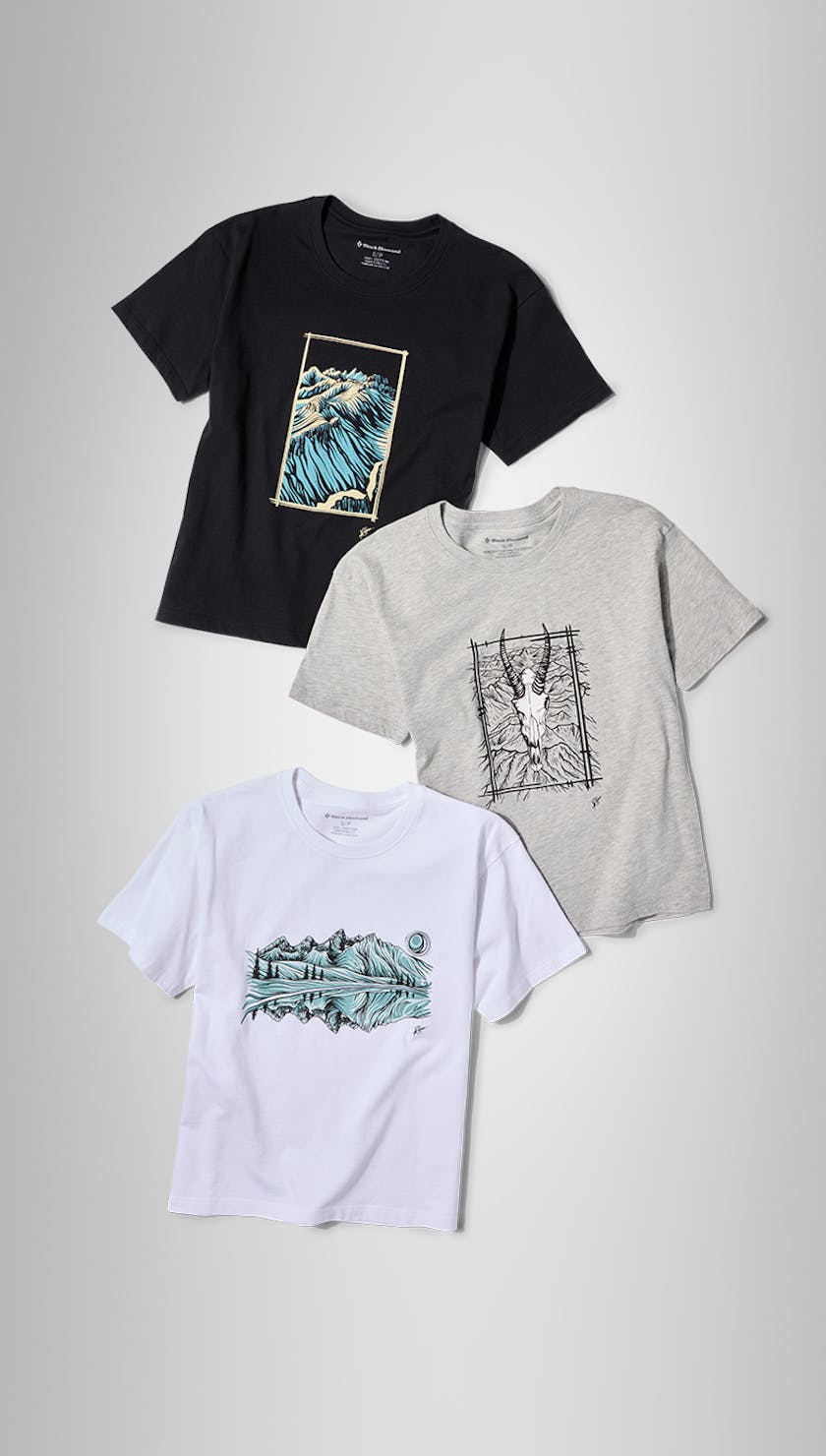 Artist Series Tees. The Kelly Halpin Collection.