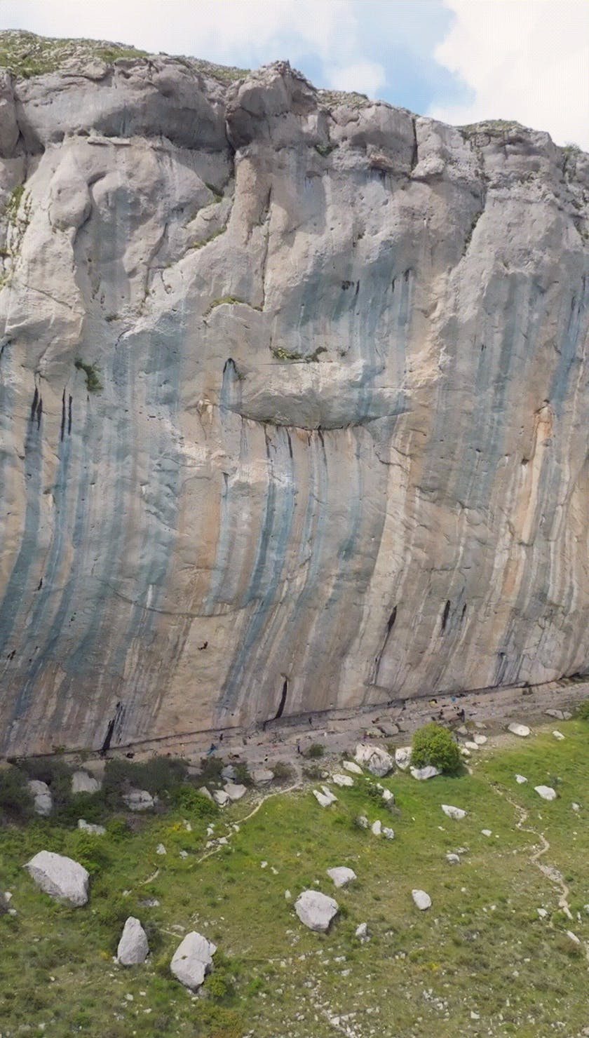 Hard Sends. The crag at Céüse, FR. 