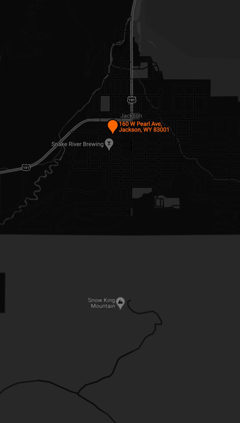 Black Diamond's Jackson, Wyoming. location on a map