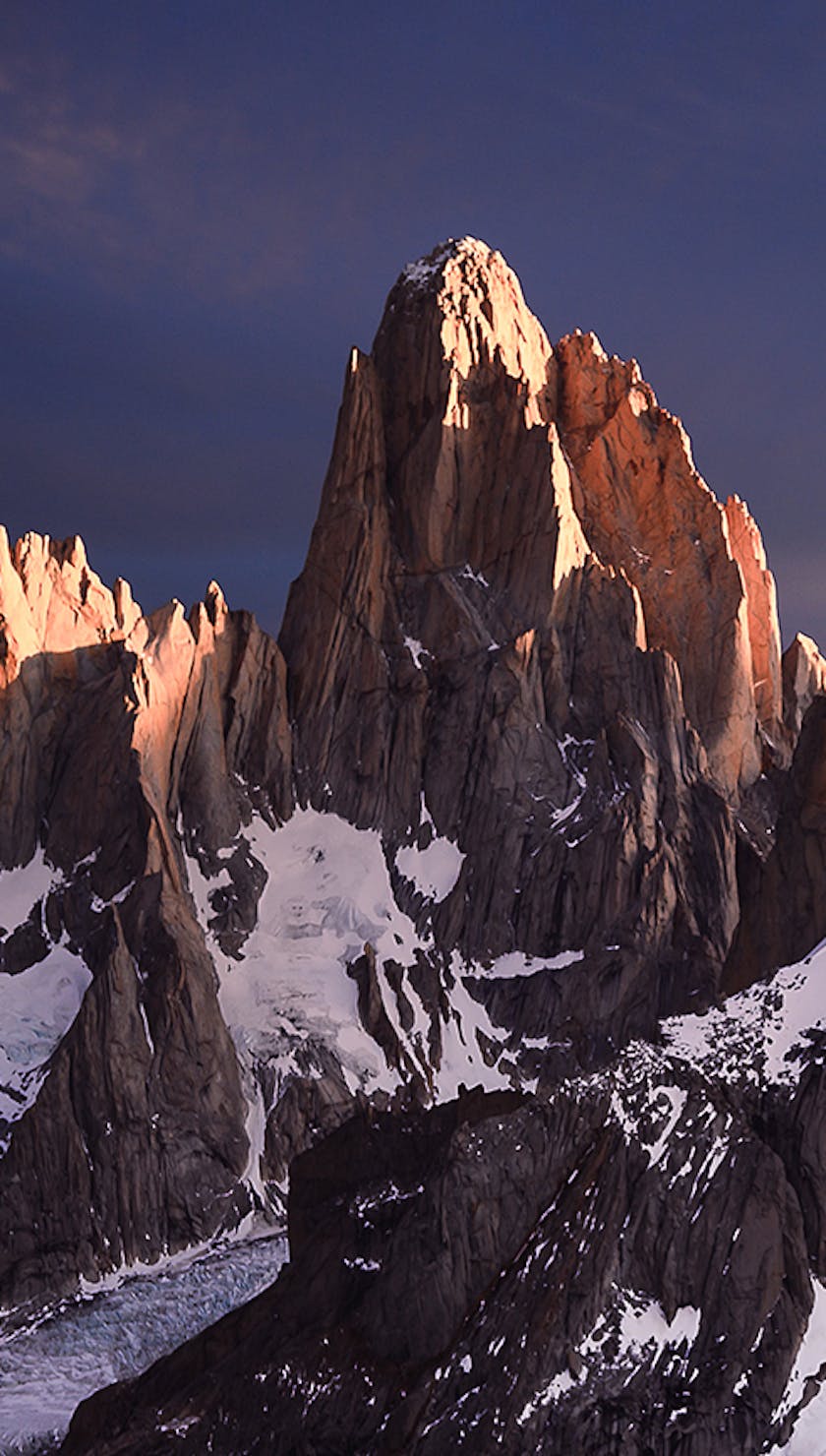Mountain range in Patagonia